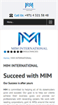 Mobile Screenshot of mimcons.net